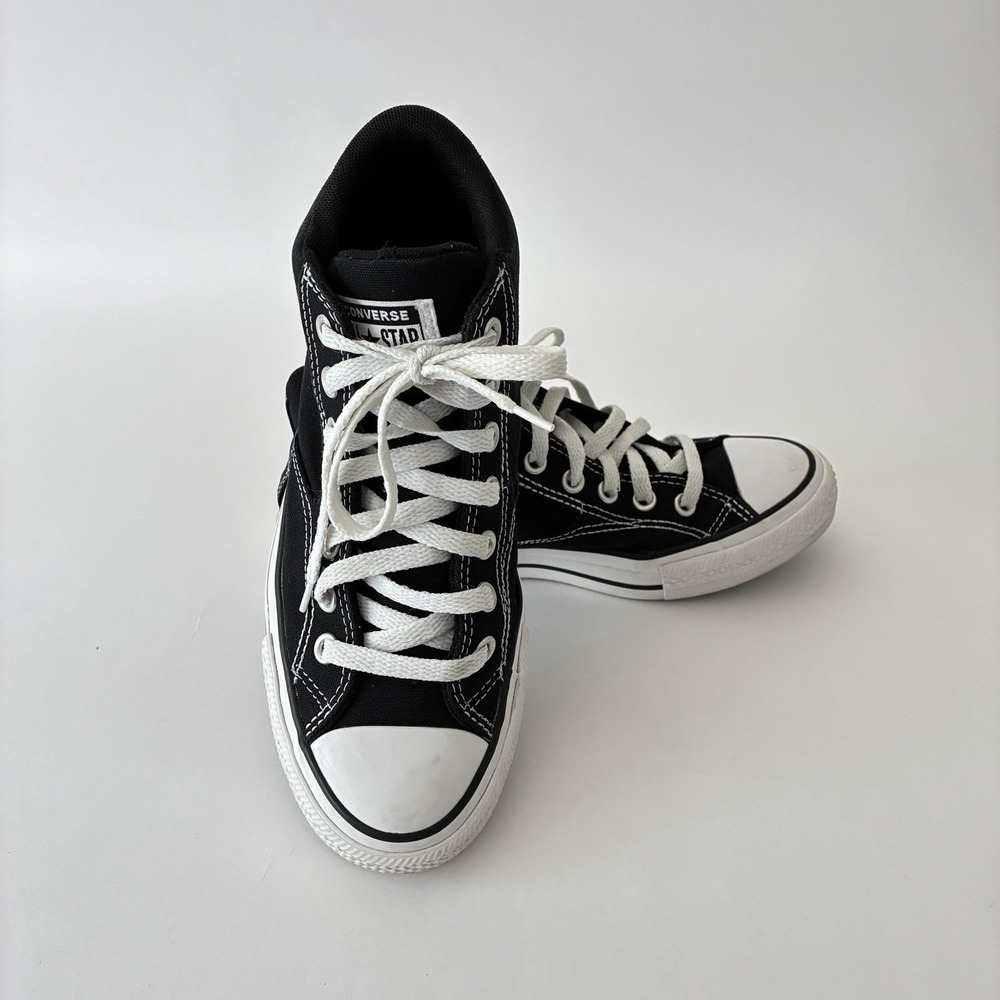 Converse Chuck Taylor All Star Malden Street Mid Canvas Sneakers Black Men's 7 - Picture 5 of 13